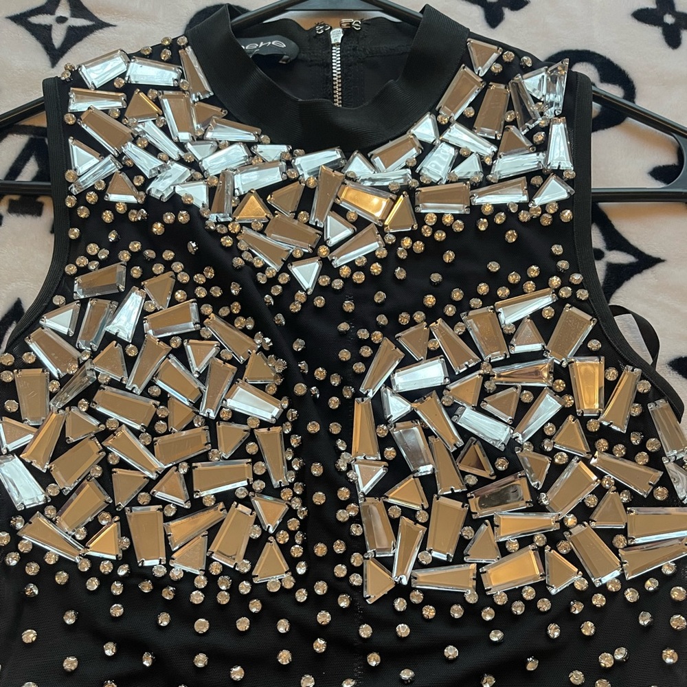 Bebe jewel party dress
